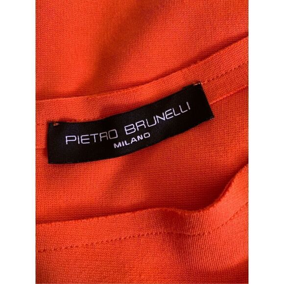 Pietro Brunelli Milano Salisburgo‎ Maternity Dress Orange Size XS - Picture 7 of 12